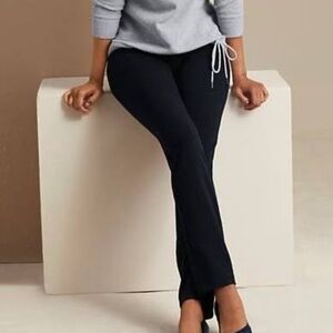 LAND'S END STARFISH SLIM LEG L XT BLK